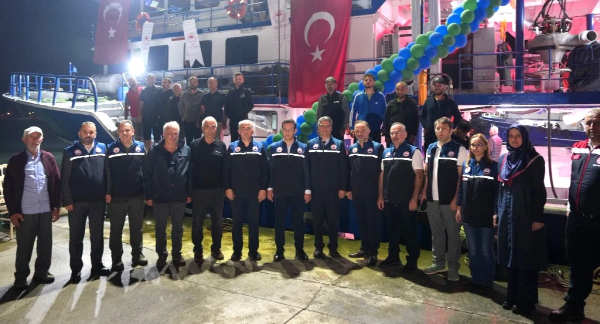 RİZE’DE  2026-2027 BALIK SEZONU AÇILDI