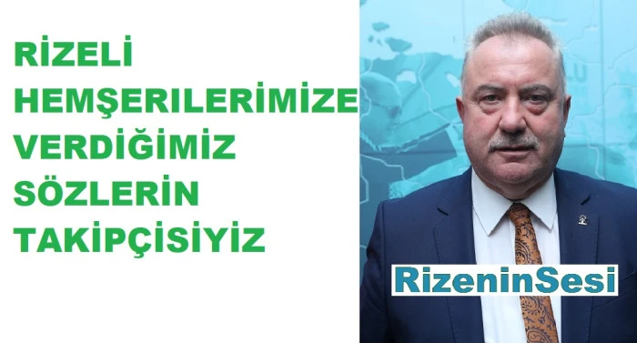 RİZE İÇİN  AÇIKLAMADIĞIMIZ PROJELER DE VAR