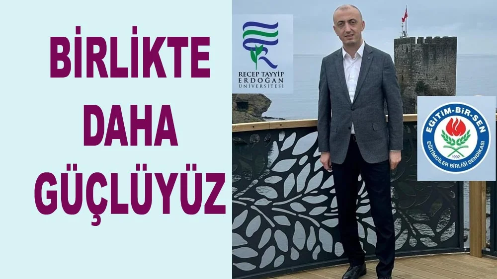 RİZE'DE HALİL İBRAHİM UZUN’A BÜYÜK DESTEK!