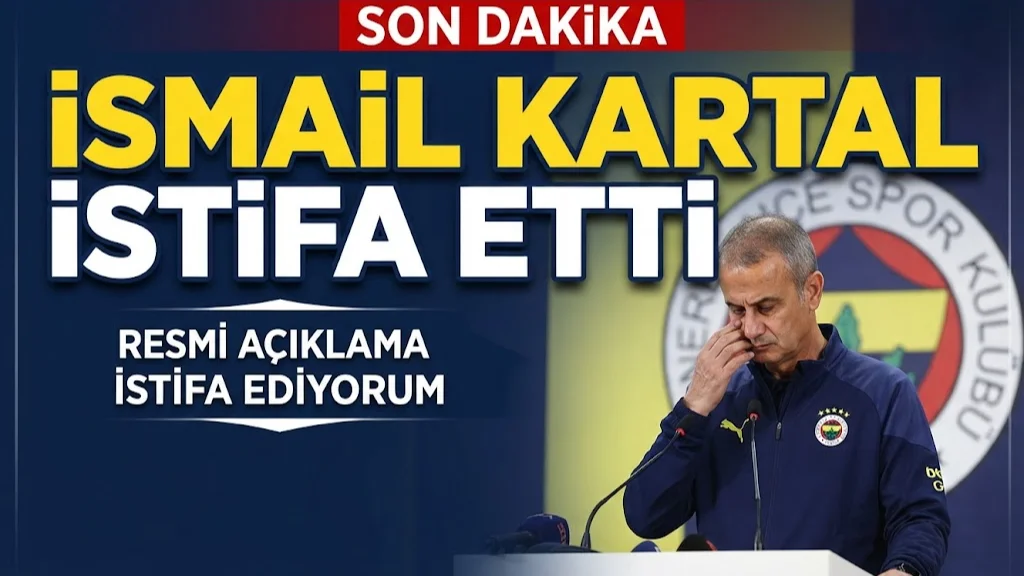 FENERBAHÇE'DE ŞOK RİZELİ TEKNİK ADAM İSTİFA ETTİ