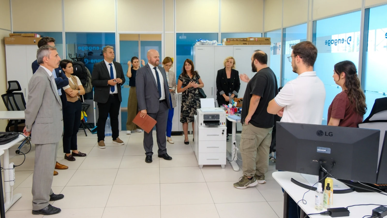 ABD heyetinden ULUTEK’in teknoloji ekosistemine yakın ilgi