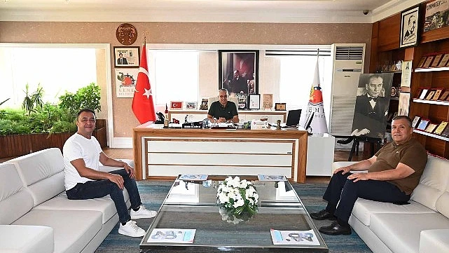 Günay’dan Başkan Topaloğlu’na ziyaret