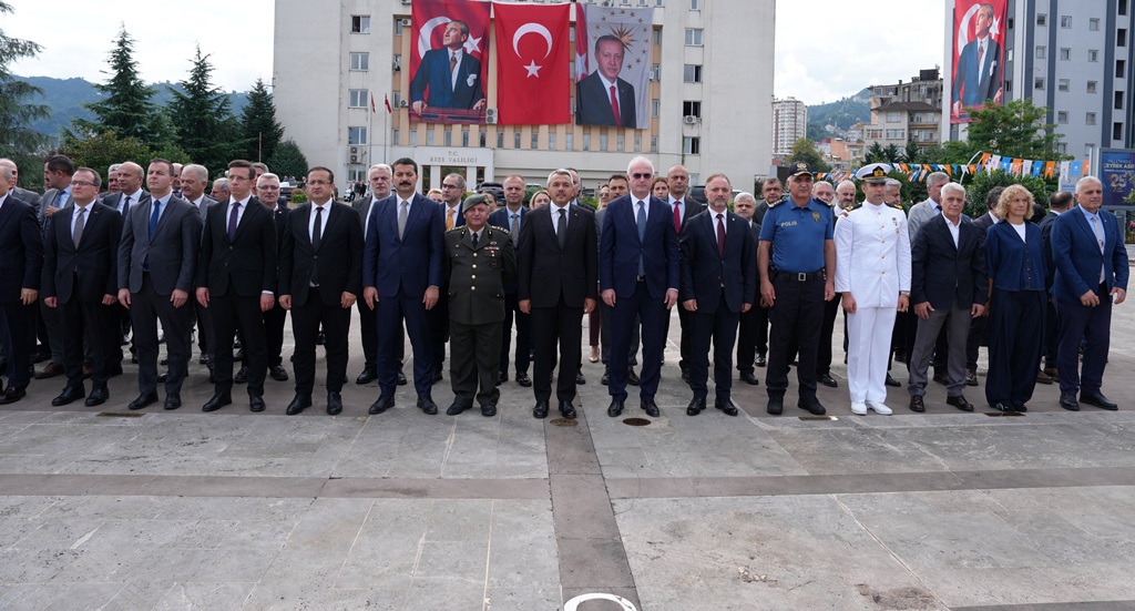 Atatürk’ün Rize’ye Gelişinin 102. Yılı Coşkuyla Kutlandı