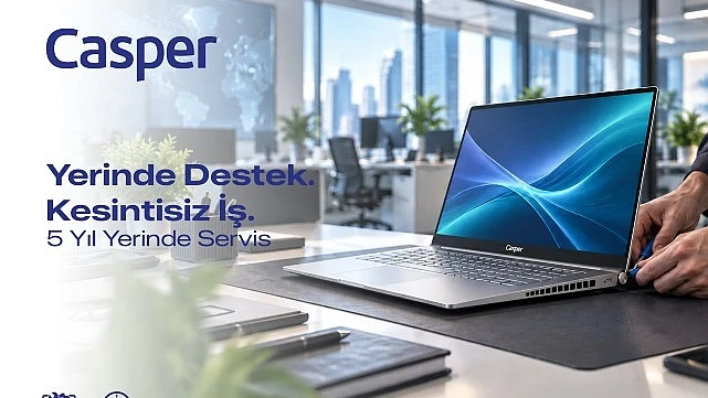 Casper’dan kurumsal müşterilere 5 yıla kadar yerinde servis desteği 