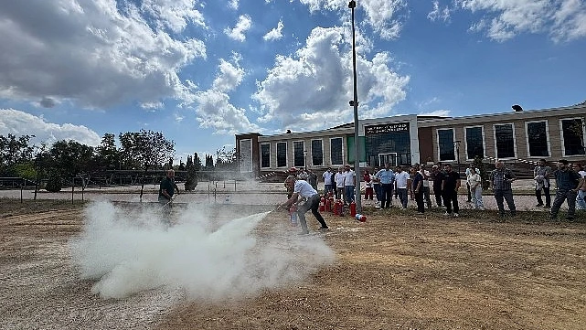 Büyükşehir’den eğitim ve tahliye tatbikatı