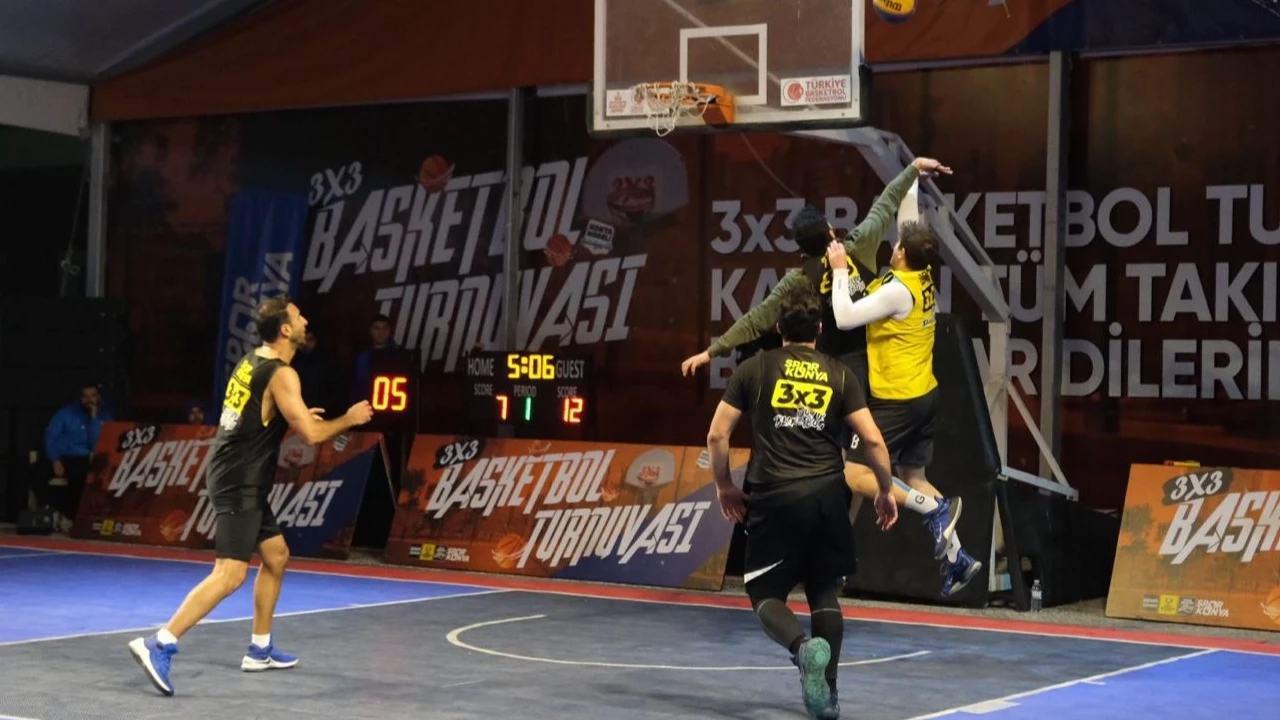 Konya'da 3X3 basketbol heyecanı başlıyor