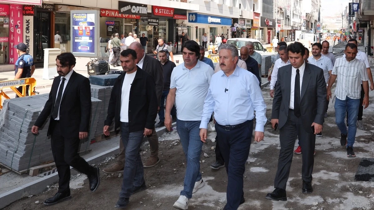 Kayseri Melikgazi'de şehir merkezine estetik dokunuş