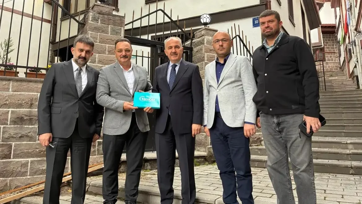 Rizeli Başkan Rize'nin Başkanını Ağırladı