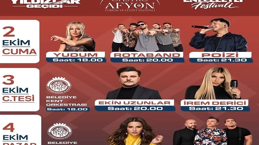 Afyonkarahisar’da lezzet şöleni başlıyor