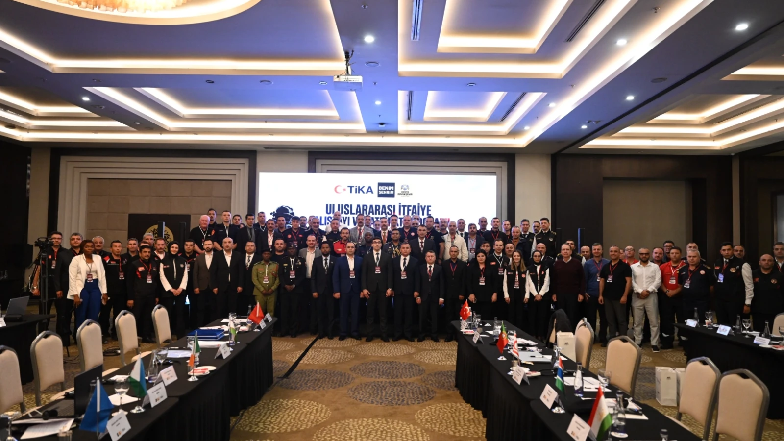 Konya Büyükşehir - TİKA İş Birliğiyle Konya’da Uluslararası İtfaiye Çalıştayı Yapıldı