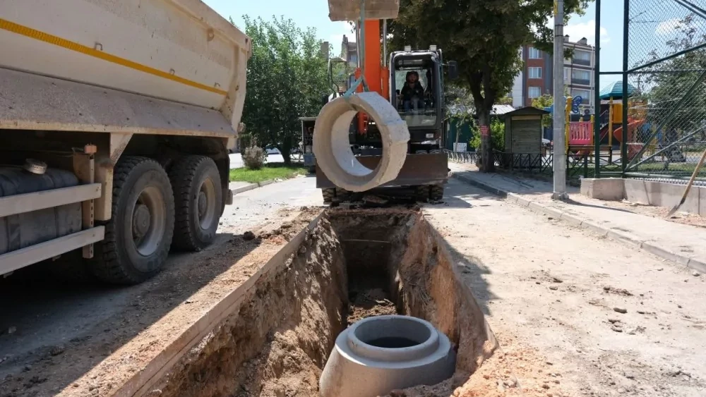 Eskişehir’de altyapı çalışmaları sürüyor