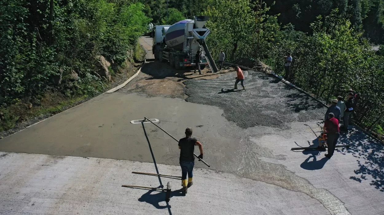 Ordu Büyükşehir’den Akgüney’e konforlu yol