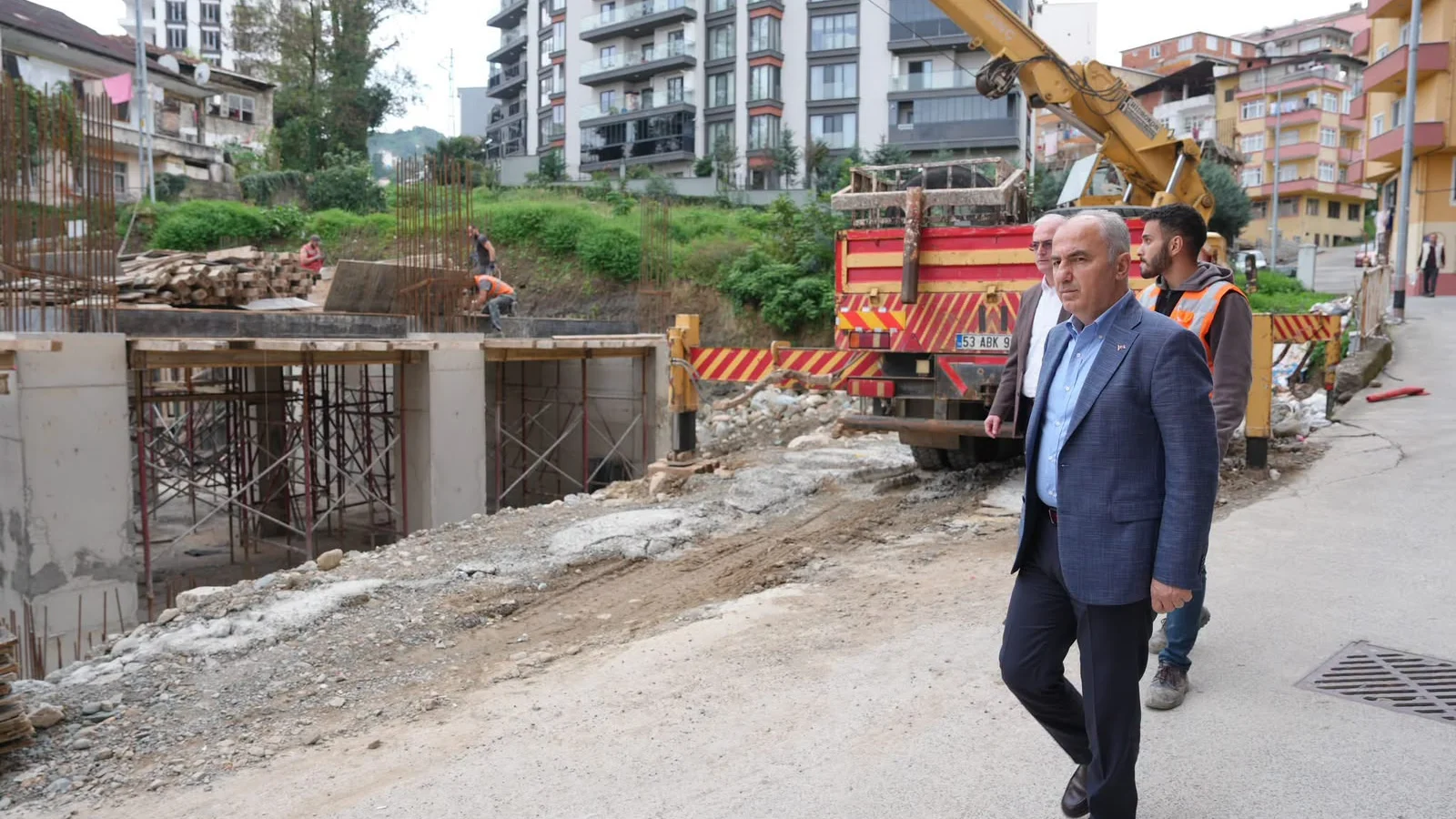 Rize'de Cami İnşaatları Tüm Hızıyla Devam ediyor