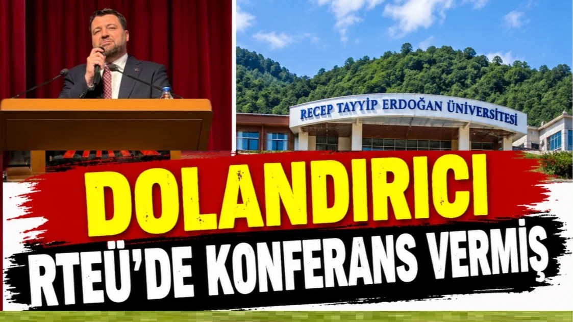 SORUYORUM Bu Fon Dolandırıcısının RTEÜ’de Ne İşi Vardı?