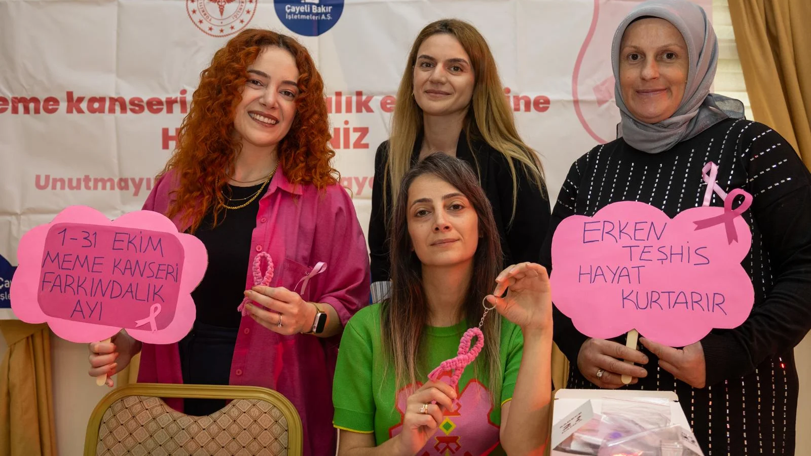 Çayeli’nde Meme Kanseri Farkındalık Etkinlikleri Düzenlendi