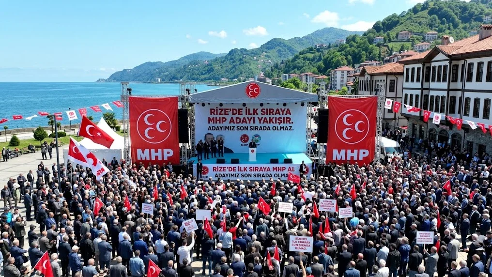 Rize'de İlk Sıraya MHP'Adayı Yakışır. Adayımız Son Sırada Olmaz