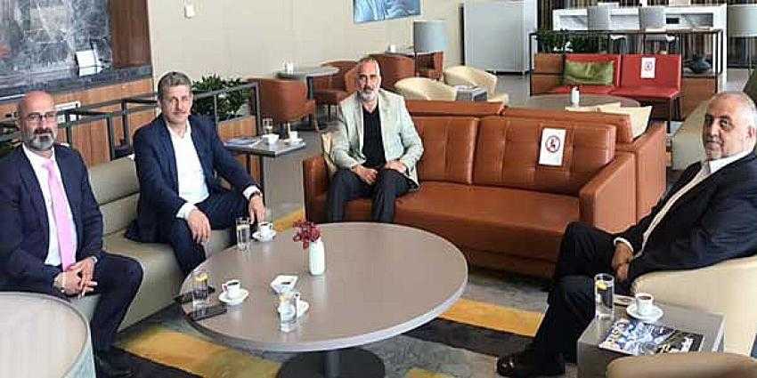 Başkan Yıldırım, Civelek ve Altıntaş birlikte gitti 