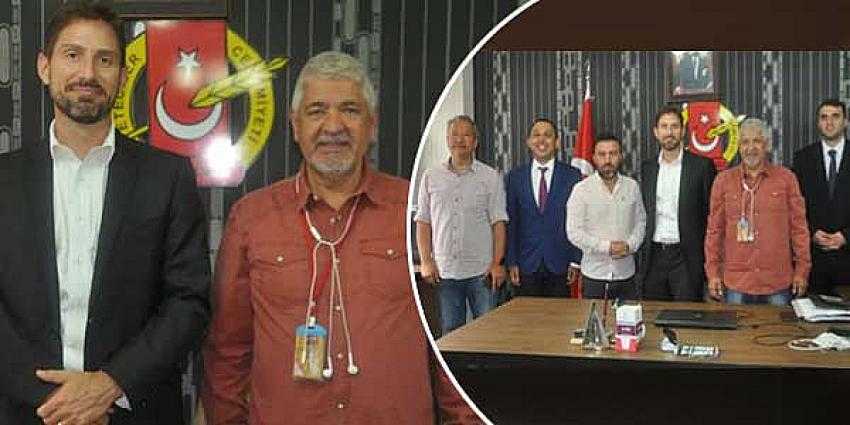KOGACE Başkanı Cemal Kaplan'a üst düzey ziyaret