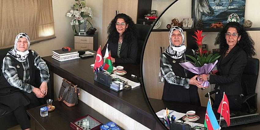 Ak Parti Gebze Yöneticisi Sevim Kömürcü'den Adalet Bora'ya ziyaret