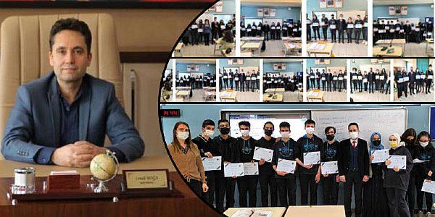 Yücel Boru Fen Lisesinden TÜBİTAK'a rekor başvuru