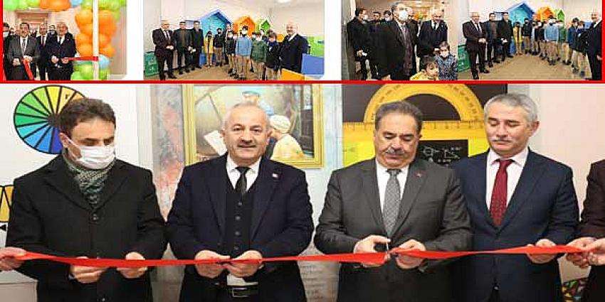 Gebze Dumlupınar İmam Hatip Ortaokulunda proje sınıfı açıldı