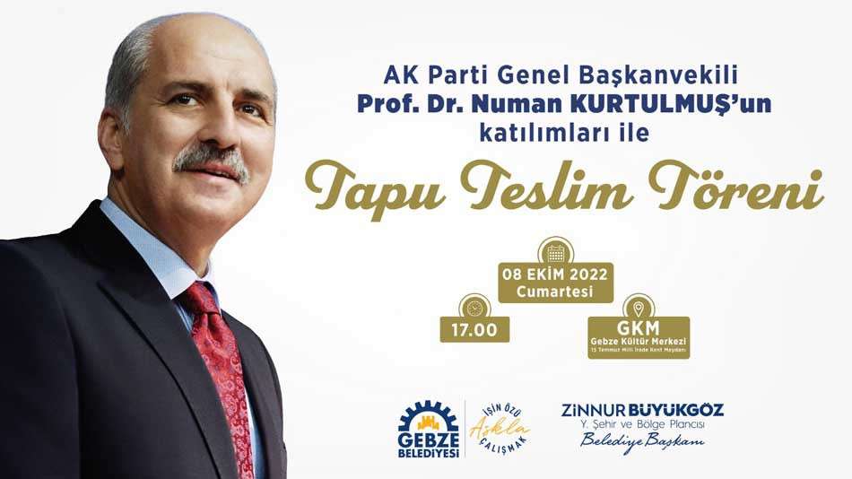Başkan Büyükgöz'den tapu törenine davet