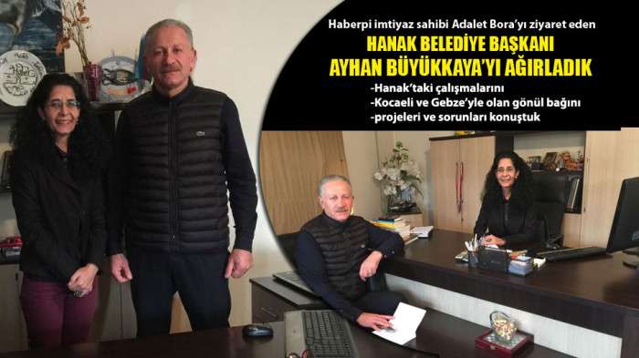 Hanak Belediye Başkanı Ayhan Büyükkaya'yı ağırladık. Projelerini ve siyaseti konuştuk