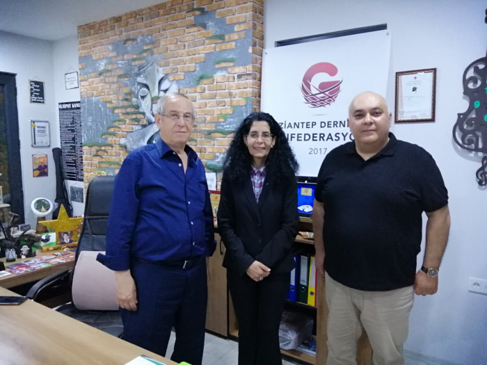 Kocaeli Gaziantep Dernek ve Konfederasyonu basın buluşması