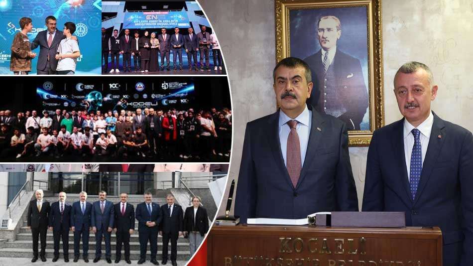 Bakan Tekin'den Başkan  Tahir Büyükakın'a teşekkür