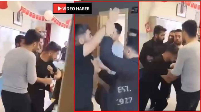  Veli öğrenci dolu sınıfı bastı: O anlar kamerada