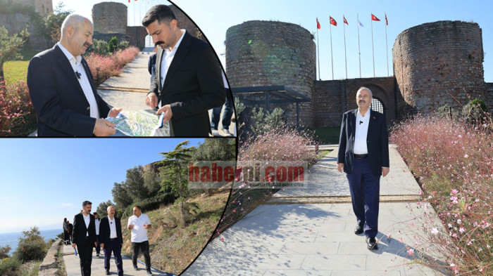 Gebze Belediye Başkanı Büyükgöz Eskihisar kalesinde açıkladı