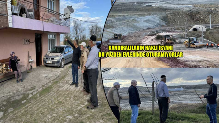 Kandıralılar isyan etti