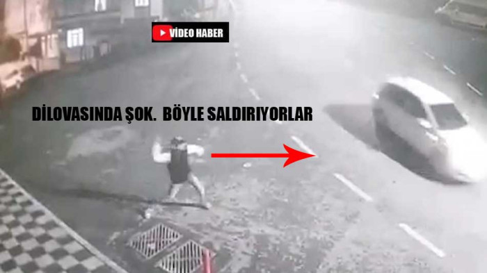 Araçlara böyle saldırıyorlar