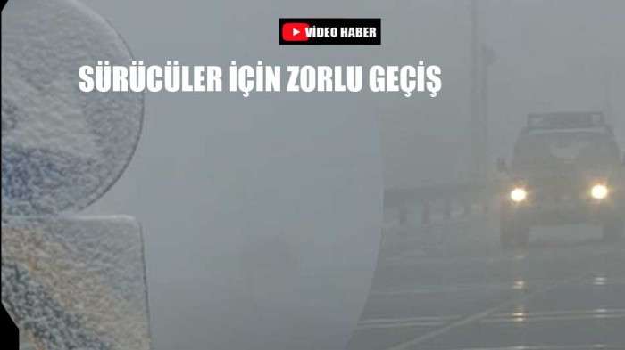 Aman dikkat! Sisten göz gözü görmüyor