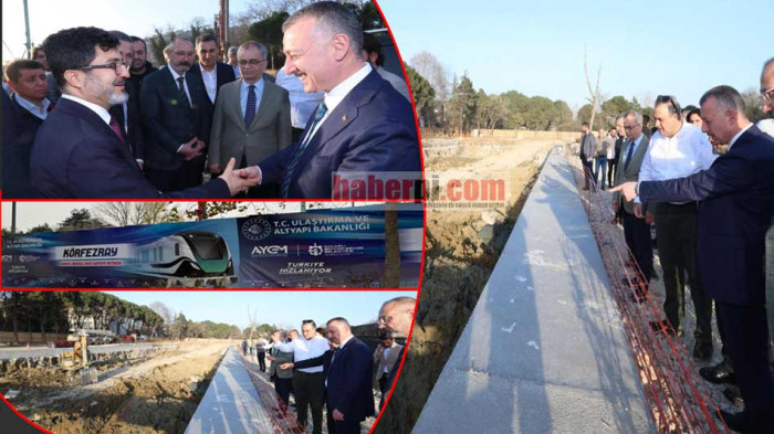 Başkan Büyükakın Kuzey Metro Projesini inceledi