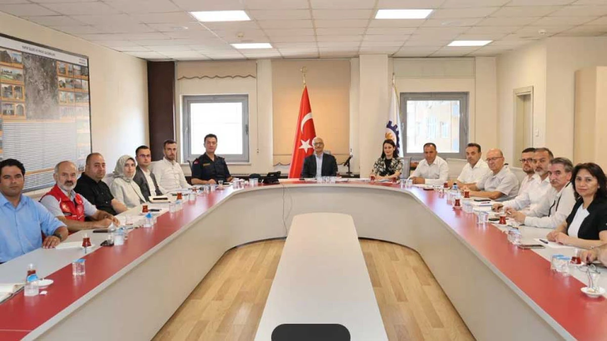 Gebze Kaymakamı Özyiğit'ten önemli toplantı