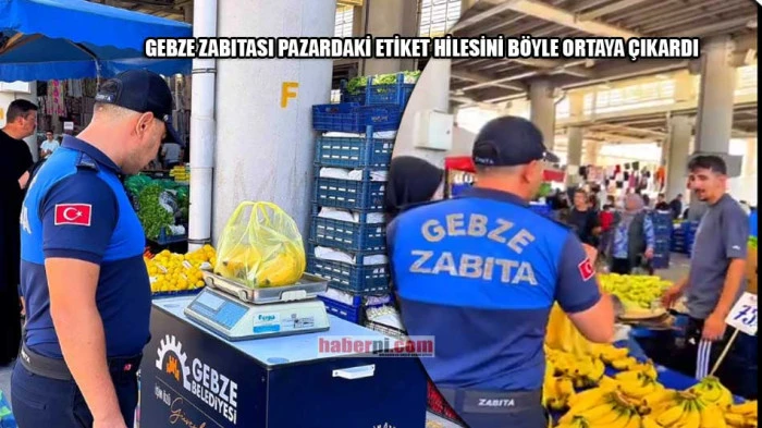GEBZE ZABITASI PAZARDAKİ HİLEYİ ORTAYA ÇIKARDI