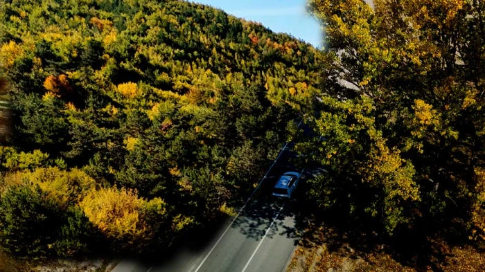 Film sahnelerini aratmayan yolculuk