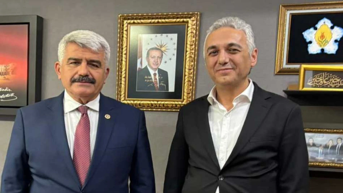 Adil Kurban'dan Milletvekili Hülagü'ya sağlık ziyareti 