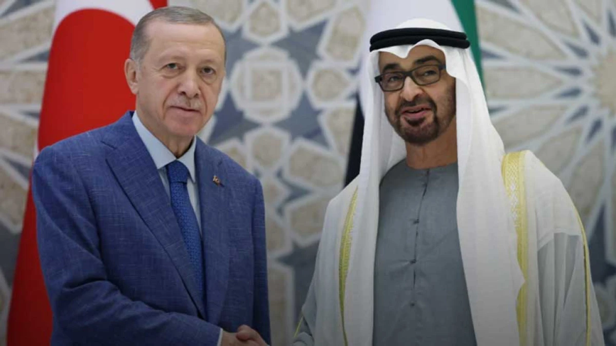 Cumhurbaşkanı Erdoğan Al Nahyan ile görüştü