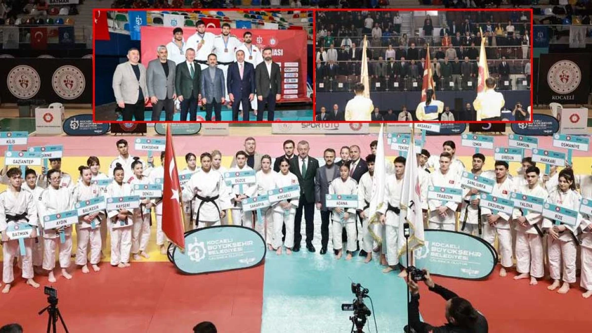 Büyükler Türkiye Judo Şampiyonası Kocaeli'de başladı