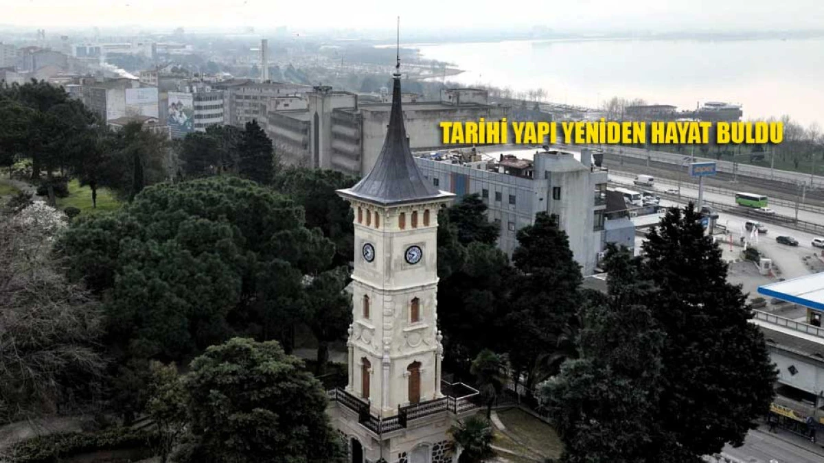  Kocaeli'nin sembolü Saat Kulesi yeniden hayat buldu