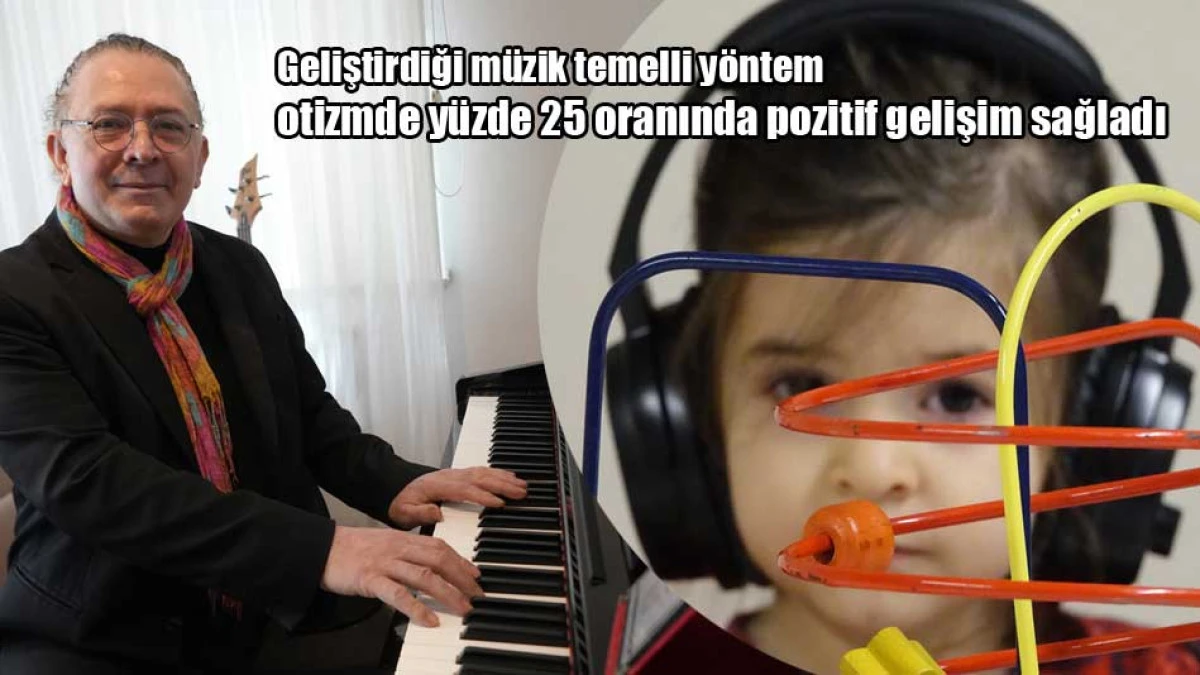 Otizmli kızıyla kurduğu "müzik bağı" diğer ailelere umut oldu