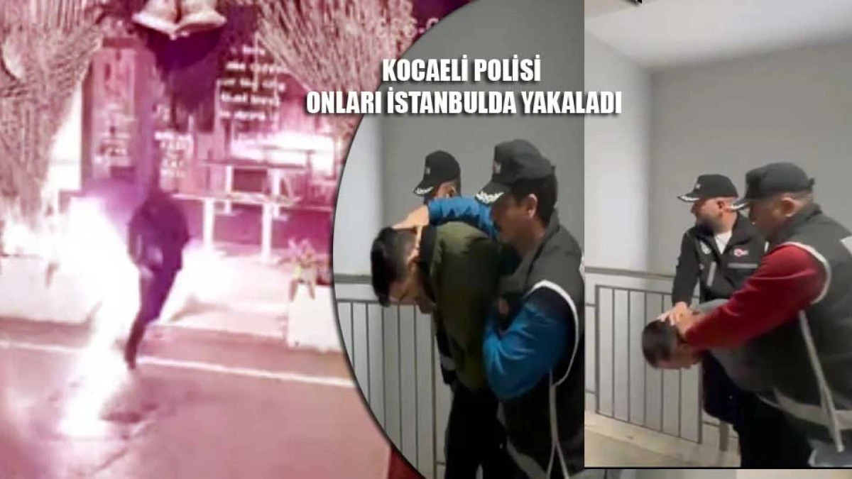 Kocaeli polisi onları istanbul'da kıskıvrak yakaladı