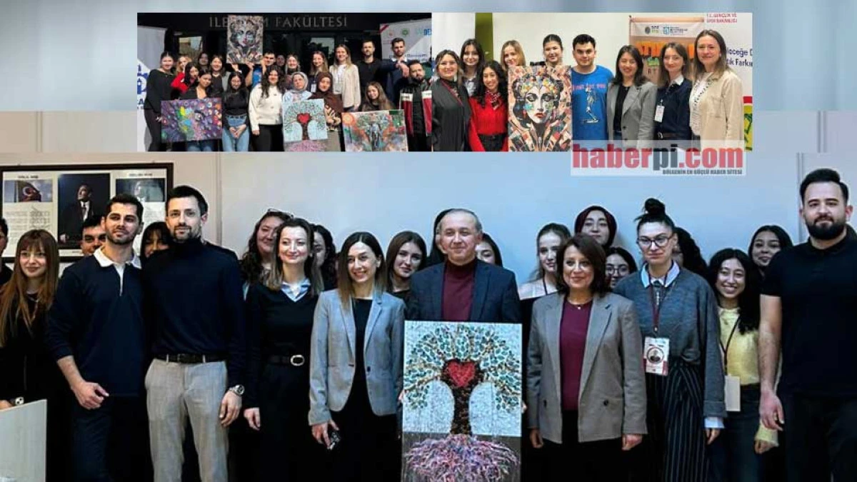 Kocaeli Üniversitesinde atıklar sanata dönüştü