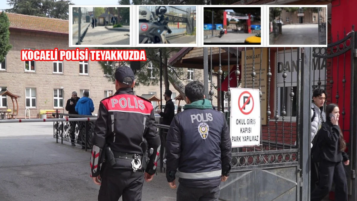 Kocaeli'de güvenlik mesaisi