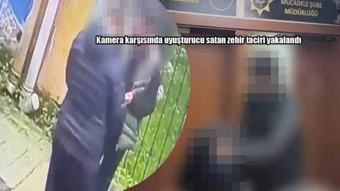 Zehir taciri sokakta satış yaparken yakalandı