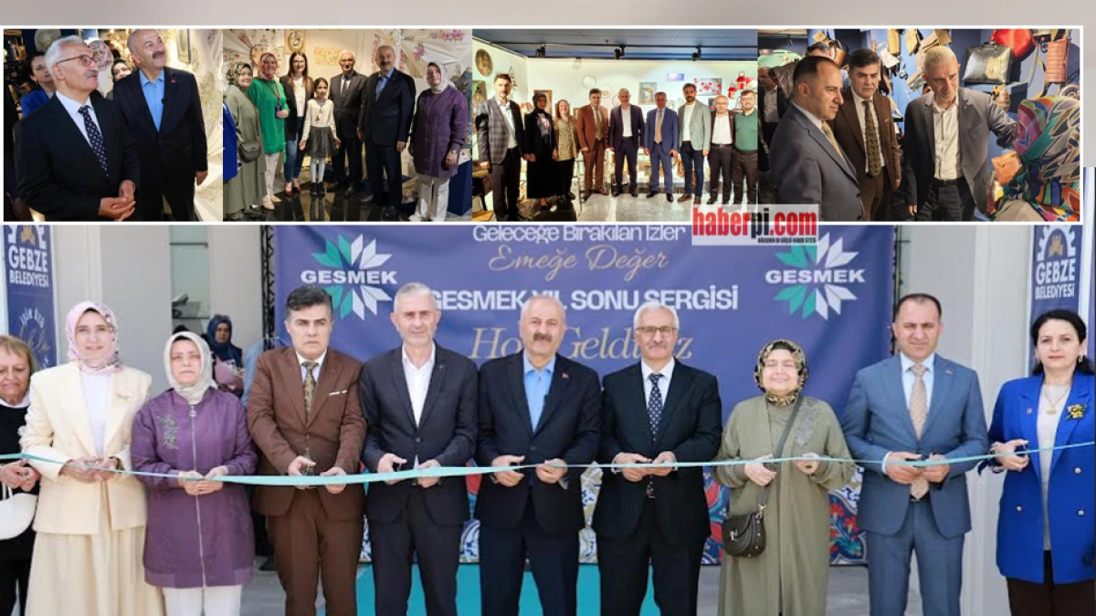 Gebze Protokolü Gesmek sergisinde buluştu