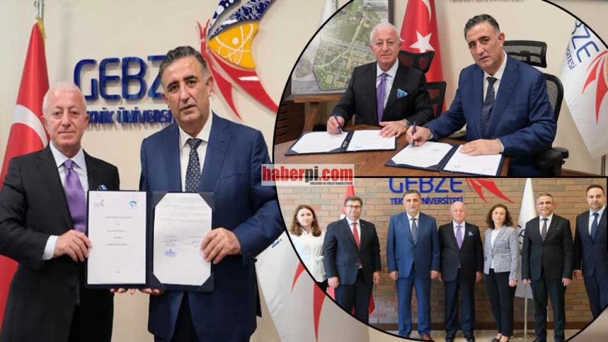 Gebze Teknik Üniversitesi ile GOSB Teknopark'tan önemli işbirliği