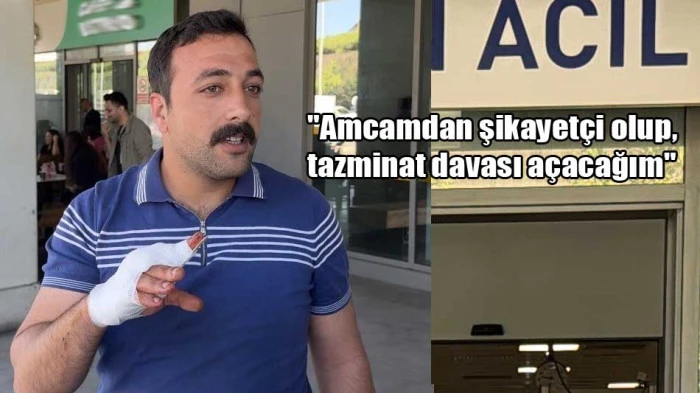 Kocaeli'de hastanelik olan acemi kasap herkesi güldürdü 